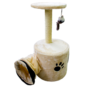 Tigga 2 Tier Cylinder with Tunnel Cream
