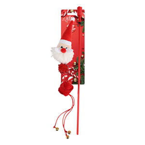 AFP Christmas Cat Wand Santa
