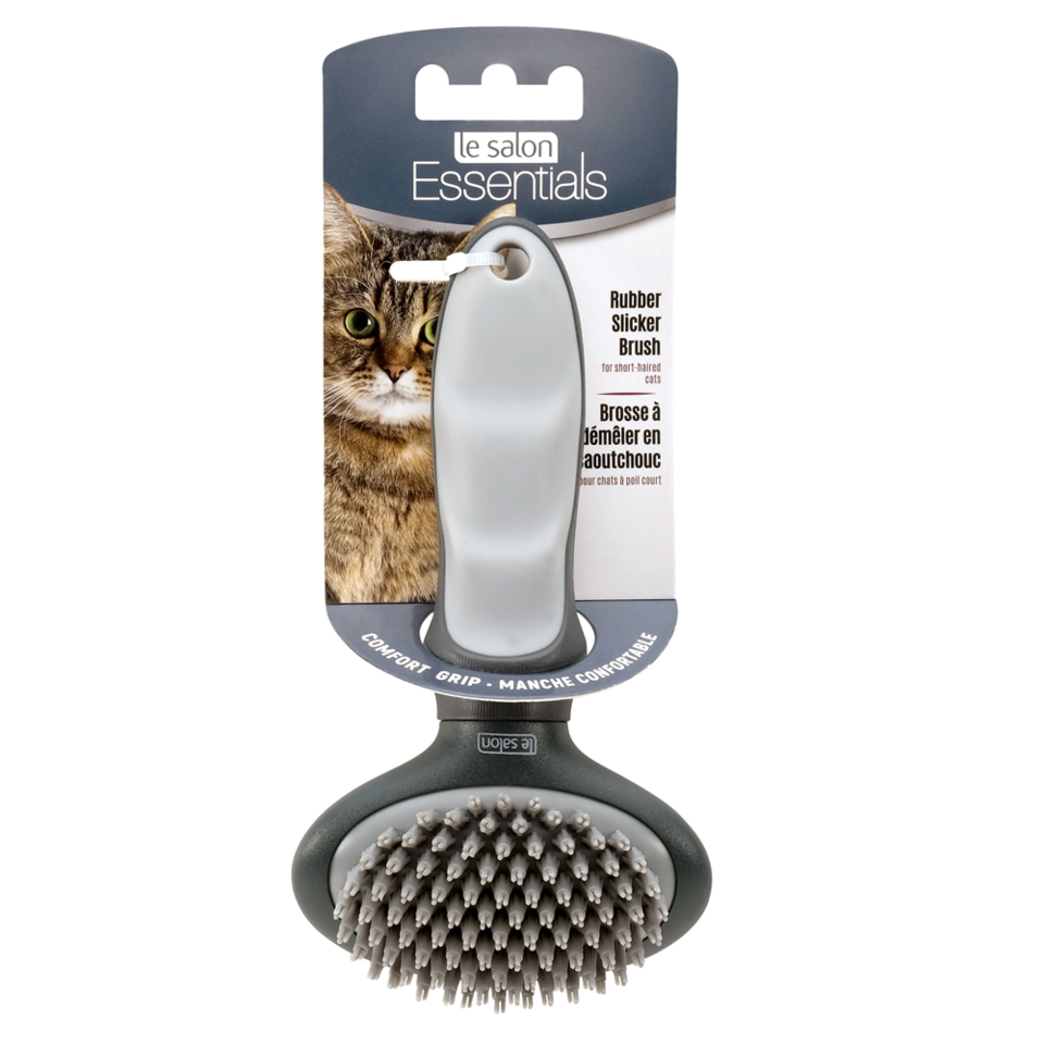 Le Salon Essentials Cat Triple Finger Massage Brush Small