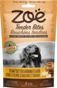 Zoe Tender Bites 150g PB and Banana