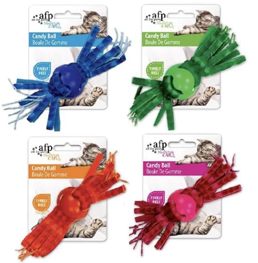 AFP Modern Cat Candy Ball Asst Colours- Each