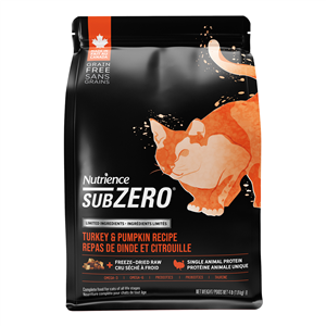 Nutrience Cat 1.8kg Sub Zero LID Turkey & Pumpkin