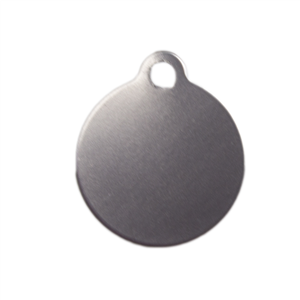 iMarc Circle Tag Small Pewter