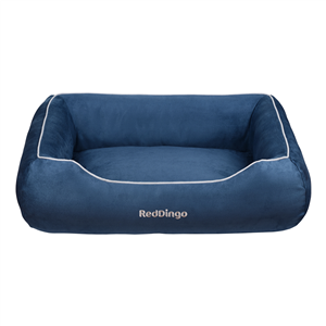 Red Dingo Donut Bed Small Marine 60 x 45 x 18cm