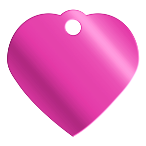 iMarc Heart Tag Small Pink