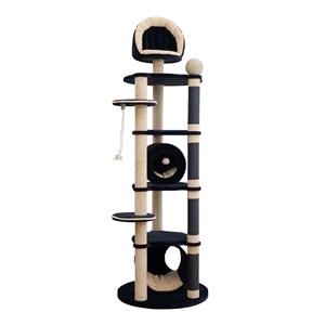 PP Cat Scratcher CYPRESS 8 level 69x69x216cm 2Boxes