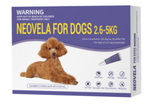Neovela For Dogs 2.6-5kg 3 Pack