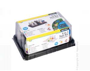 Aqua One Test Kit 5in1 Freshwater PH NH4 NO2 NO3 KH
