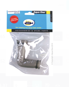 Aqua One 850; 980; 120;150;180 Elbow(soft) With O-ring & 2 Short Pipes