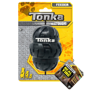 Tonka Tri Stack Tread Feeder Black 10.2cm