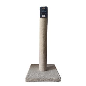 Tigga Carpet Cat Pole Large Cream 100cm