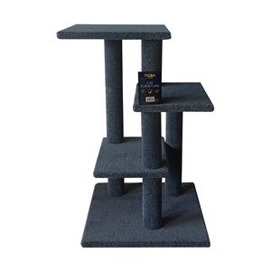 Tigga Cat Tree Napier Slate 48 x 48 x 98.5cm