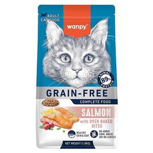 Wanpy Cat 1.5kg Grain Free Salmon Recipe