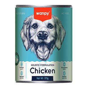 Wanpy Dog Can 375g Chicken