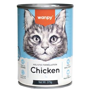Wanpy Cat Can 375g Chicken