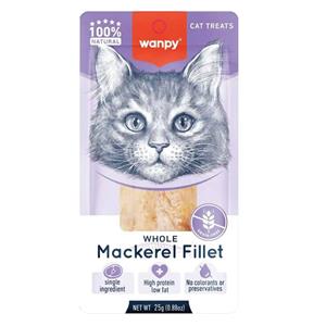 Wanpy Cat Treat Mackerel Fillet 25g