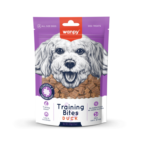Wanpy Training Bites Duck 100g