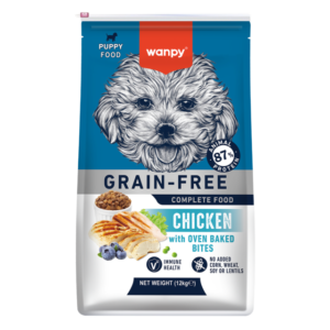Wanpy Puppy 12kg Grain Free Chicken Recipe