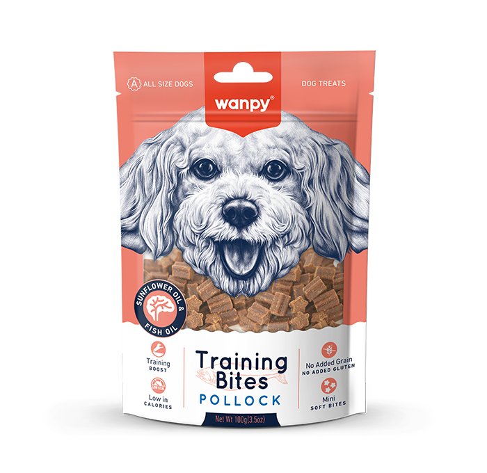 Wanpy Training Bites Pollock 100g