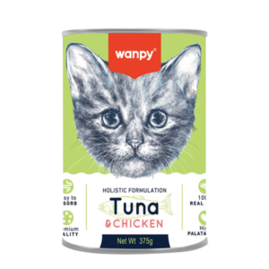 Wanpy Kitten Can 375g Chicken and Tuna