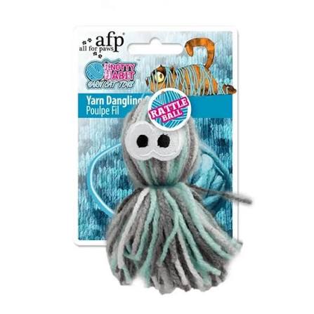AFP Knotty Habit Cat Yarn Dangling Octopus