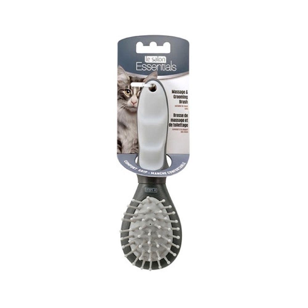 Le Salon Essentials Cat Massage And Grooming Brush