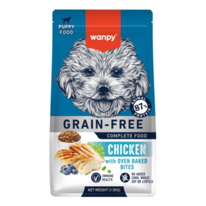 Wanpy Puppy 1.5kg Grain Free Chicken Recipe
