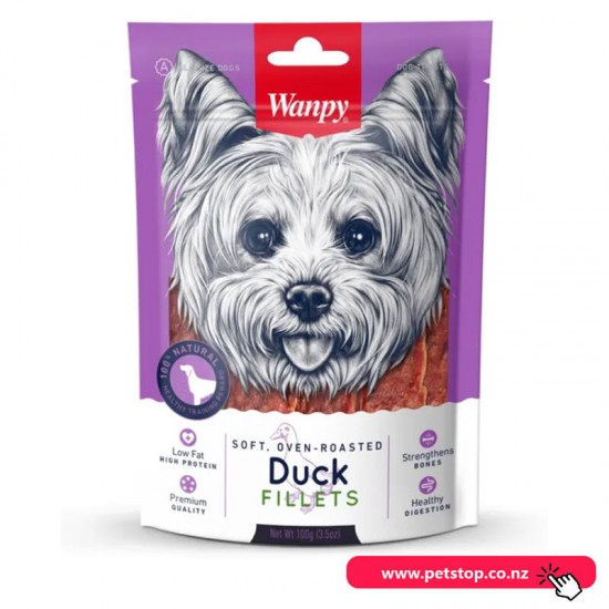 Wanpy Dog Duck Fillets 100g