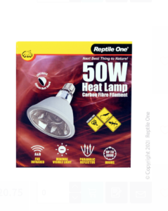 Reptile One Infrared FAR Heat Lamp Carbon Fibre Filament 50w