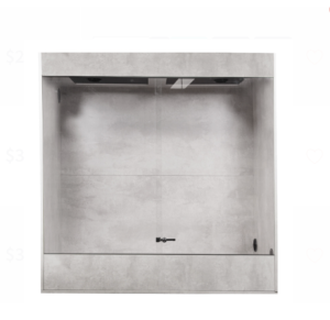 Reptile One S2M-12612 Viviarim120x60cmx120cm H Concrete
