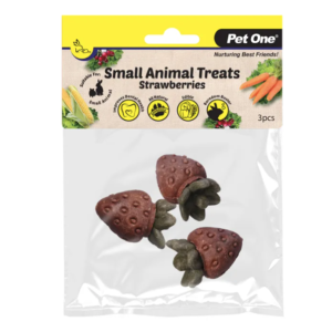 Pet One Small An Treat Strawberries 3pcs