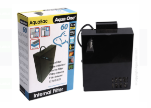 Aqua One AquaBac 60 Internal Back Filter 200/hr
