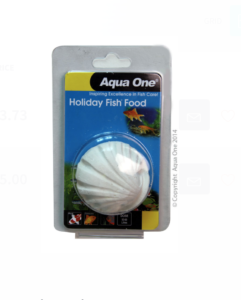 Aqua One Holiday Fish Food Block 40g