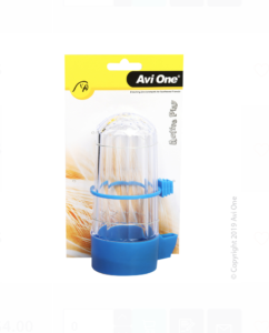 Avi One Bird Feeder - Jumbo Fountain Drinker Outside Mounting