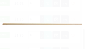 Avi One Wooden Perch - 603 (length 62cm)