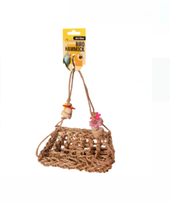 Avi One Bird Hammock Natural 1 Hook 18 X 18cm