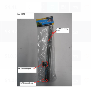 Spray Bar 12mm - CF500/700 (2pk)